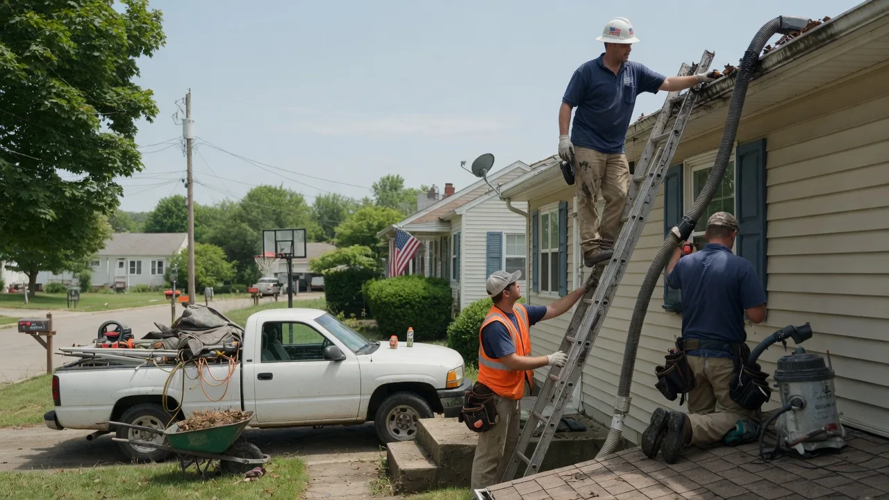 Gutter Installation in Shumway, IL near me